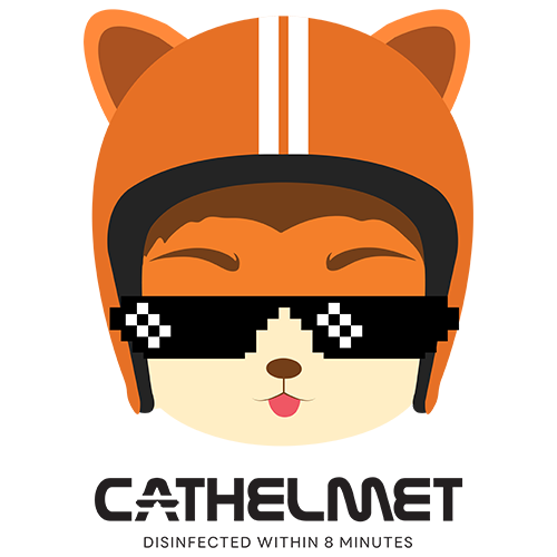 Cat Helmet แฟรนไชส์เครื่องทำความสะอาดอบหมวกกันน็อคหยอดเหรียญ